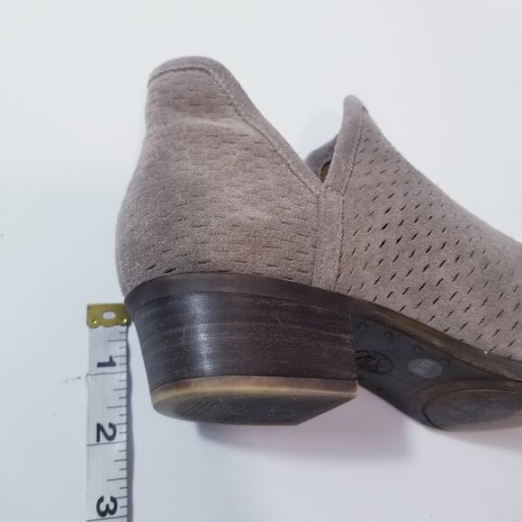 Lucky Brand Taupe Slip On Ankle Boots - Picture 5 of 9